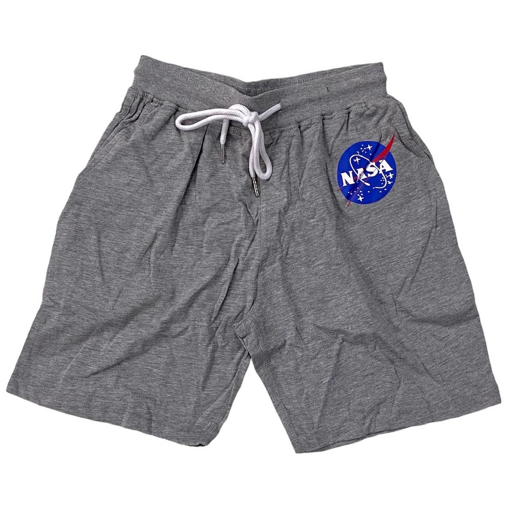 Nick Graham Men's X NASA Jam Loungewear Sweat Shorts - Heather Grey